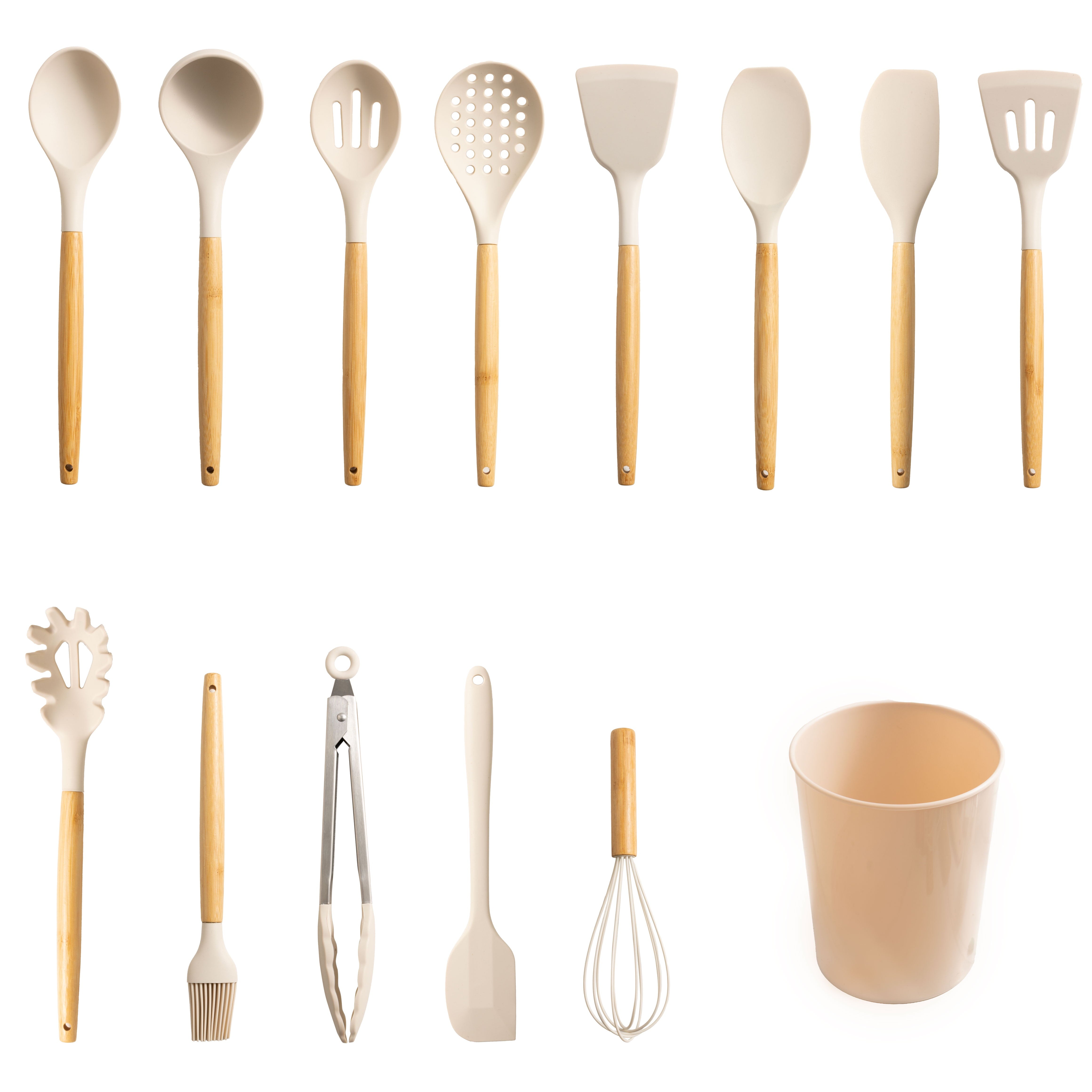 Mainstays-14-Pieces-Baking-and-Cooking-Utensil-Set-Papyrus-Beige_8ae6ade6-f6fc-483b-bebb-38c7b3100700.2713d835d421d5cd900689ca1a5dfceb Mainstays Silicone & Bamboo Cooking Utensil Set, 14 Pieces